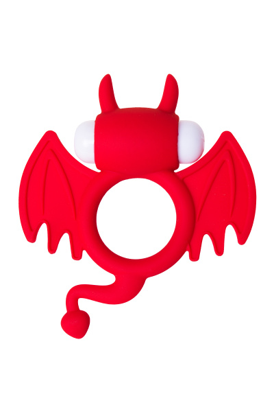 Эрекционное кольцо на пенис JOS SWEET DEVIL, красный, 8,5 см