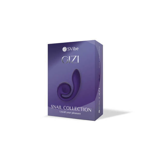 Инновационный SVibe Gizi вибратор, фиолетовый