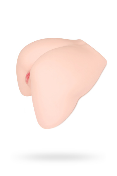 Мастурбатор реалистичный с вибрацией и ротацией ADEL  002 REAL HIPS, TPR, телесный, 24 см