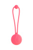 Вагинальный шарик TOYFA L'EROINA  Rosy,  силикон, красный, 10,5 см