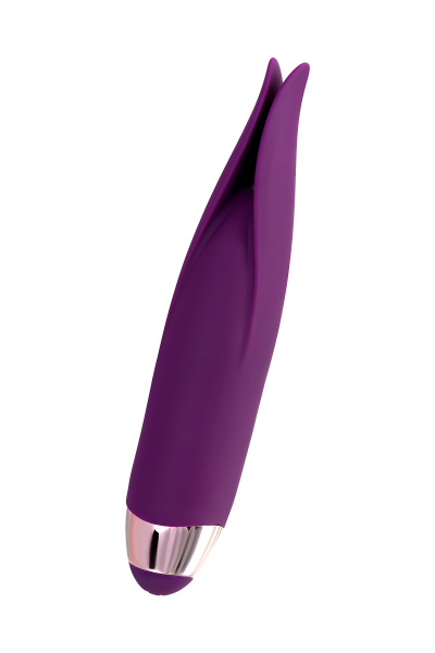 Вибростимулятор TOYFA L'EROINA  FLO, силикон, фиолетовый, 18,5 см